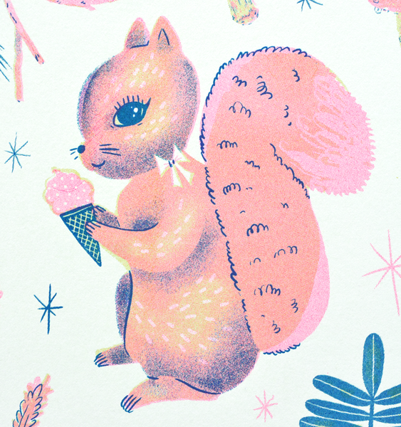 FOREST FANTASTIC ART PRINT