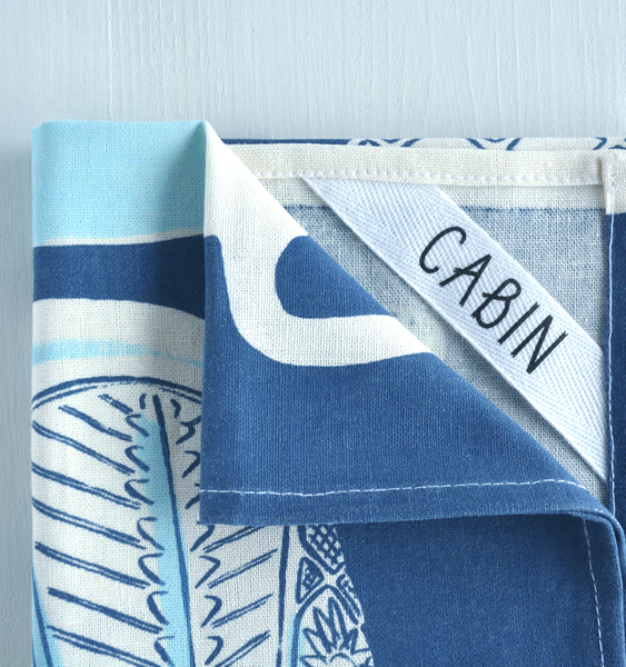 MILK GLASS TEA TOWEL