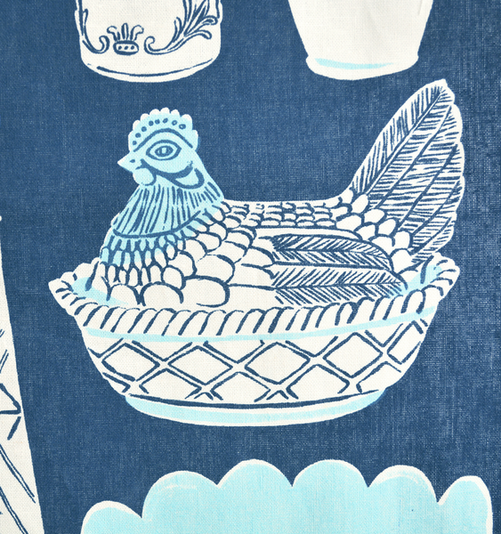 MILK GLASS TEA TOWEL