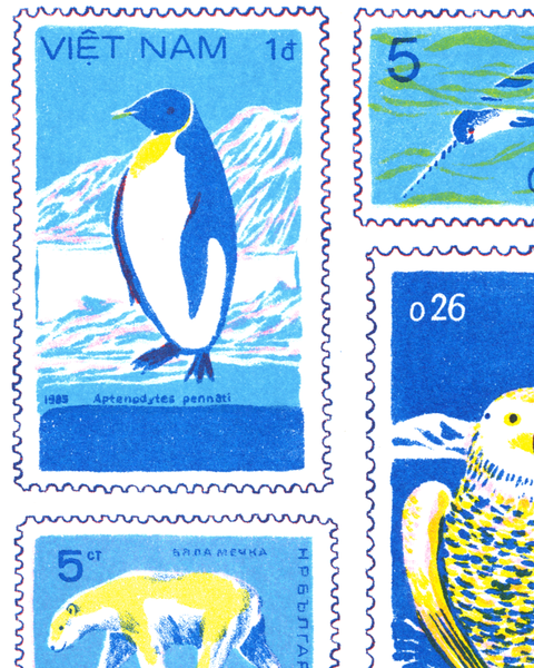 SNOW ANIMALS | MINI PRINT