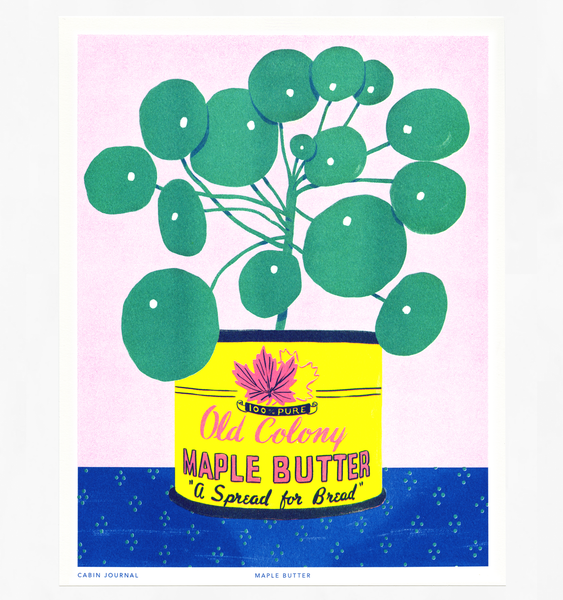 MAPLE BUTTER ART PRINT