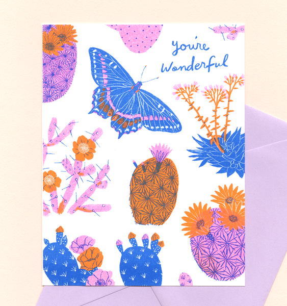 DESERT WONDERFUL | SINGLE CARD + ENVELOPE