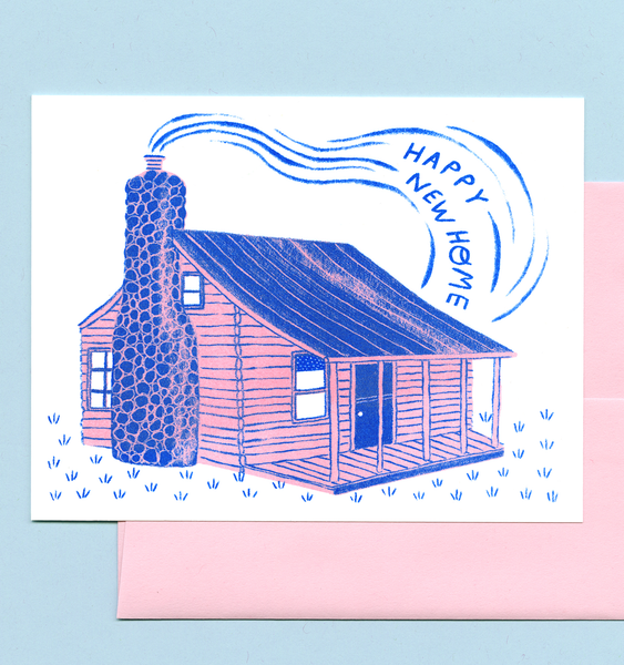 CABIN NEW HOME CARD | SINGLE CARD + ENVELOPE